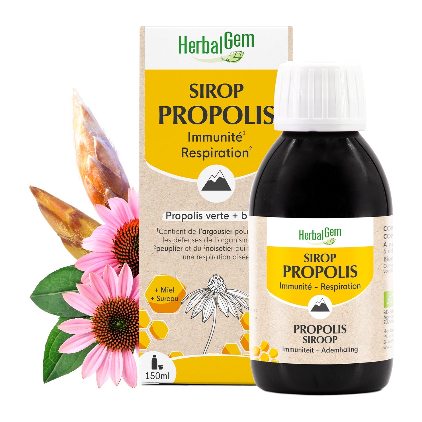 Sirop à la Propolis - adultes - Bio