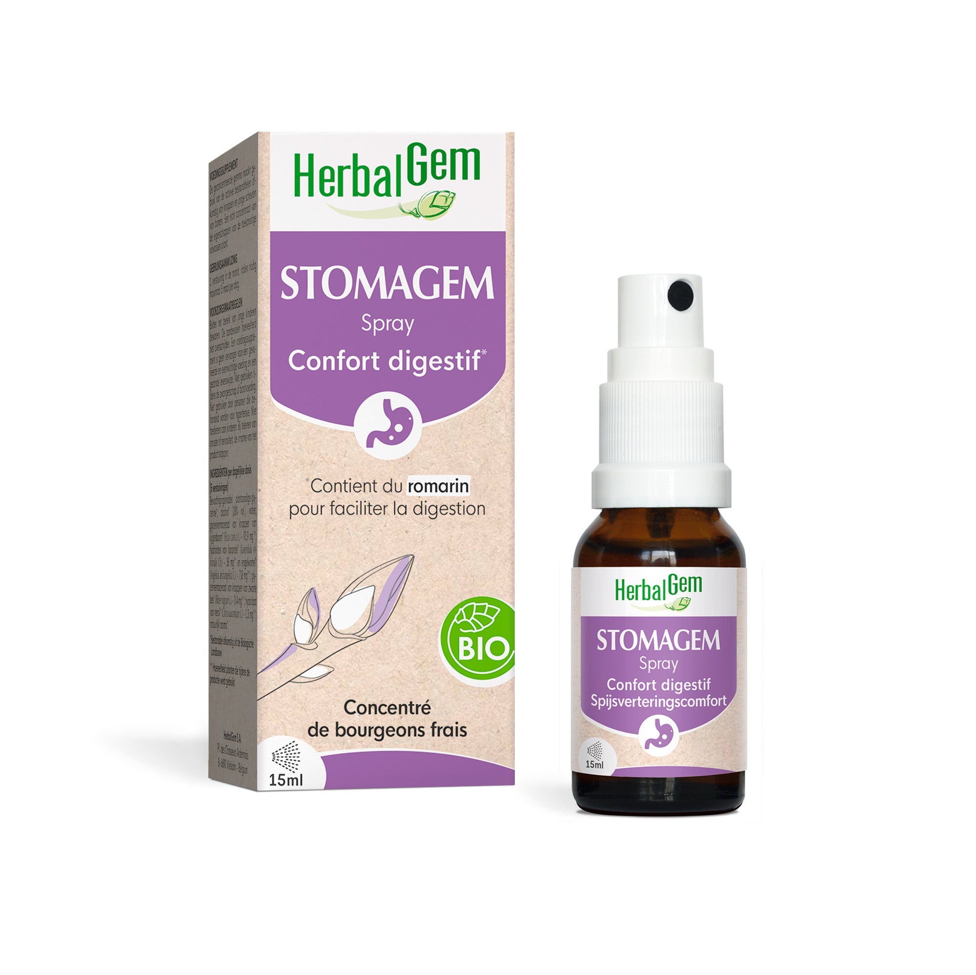 StomaGem spray - confort digestif - Bio